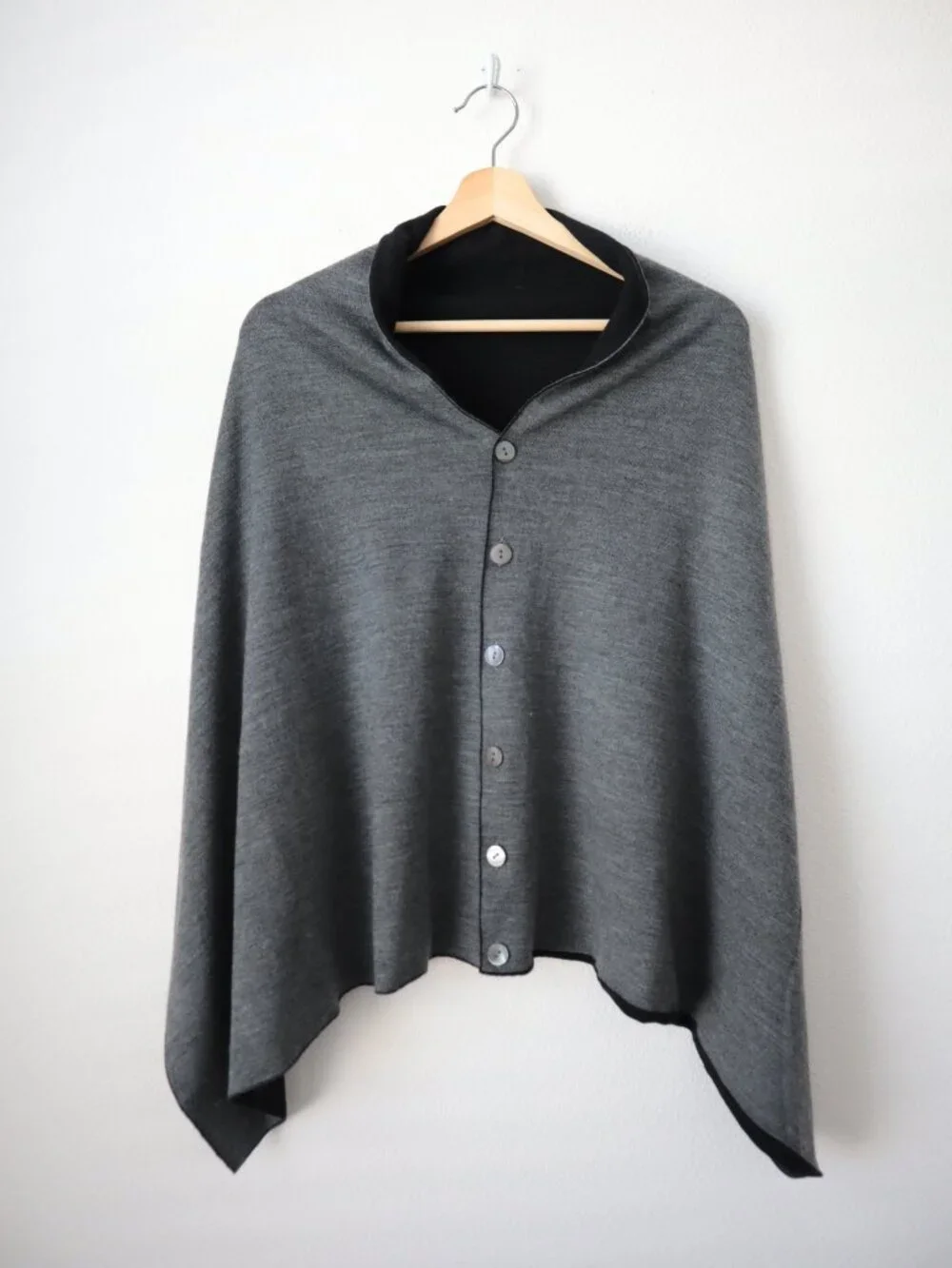 Orvis Reversible Wool Wrap Cape Scarf
